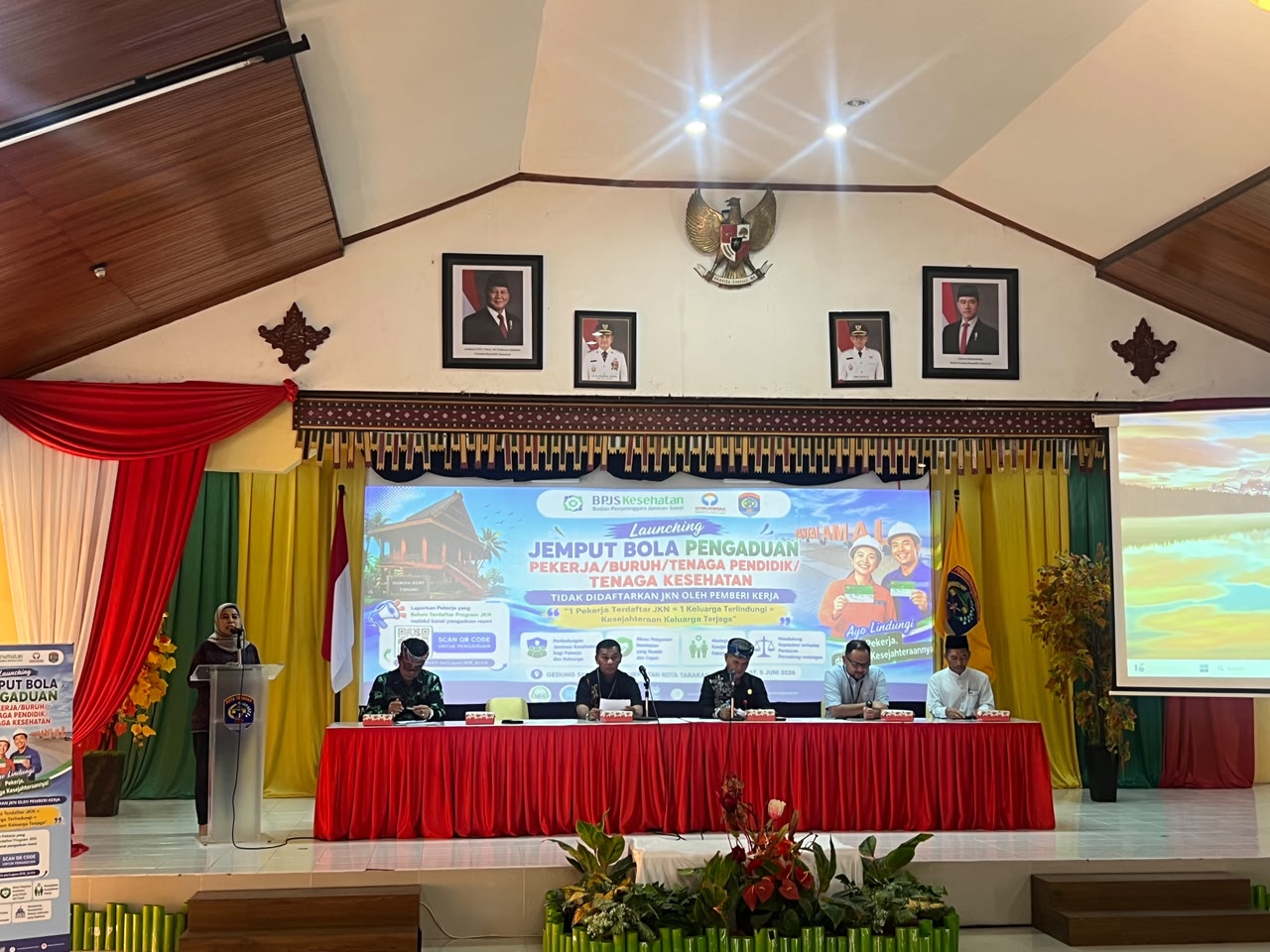 Launching Jemput Bola Pengaduan Pekerja Tidak Terdaftar JKN